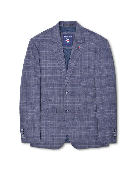 Bradley Slate Check Blazer