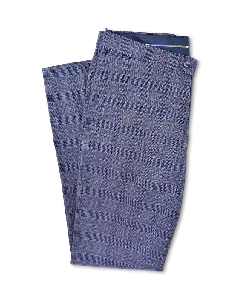 Bradley Slate Check Trouser