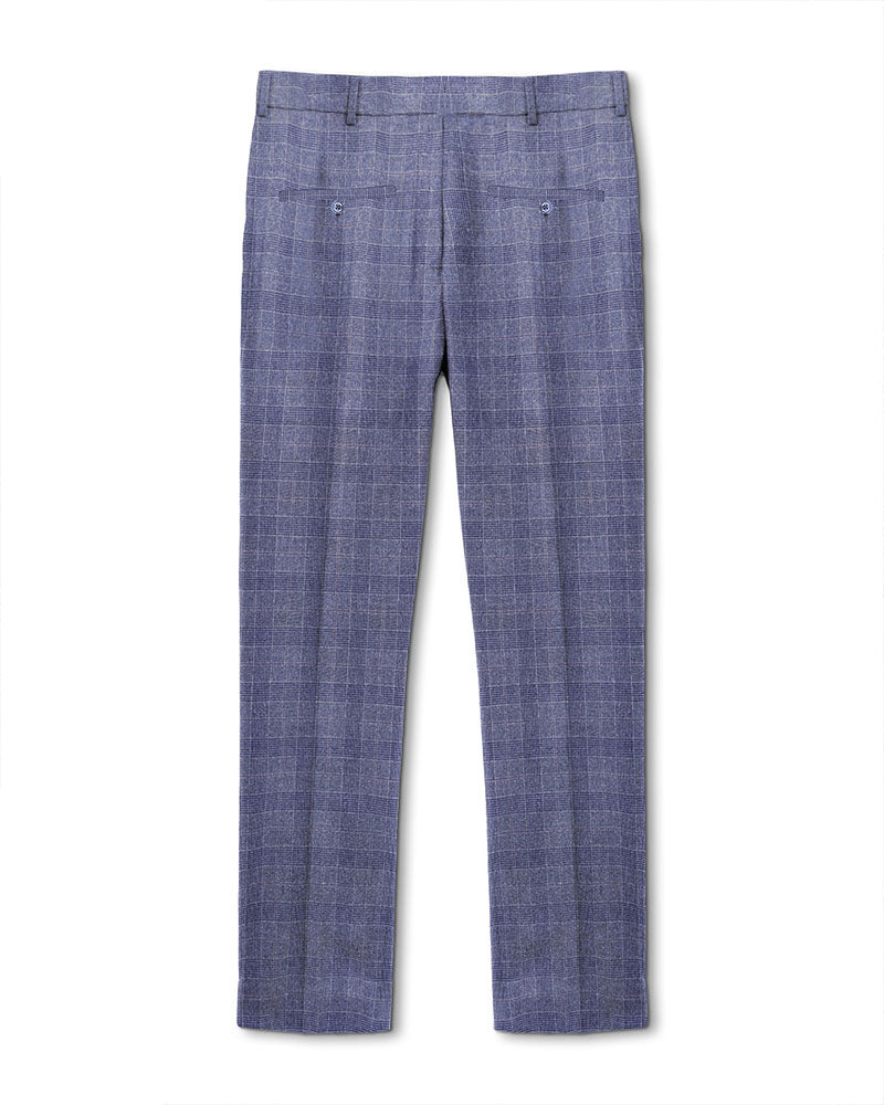 Bradley Slate Check Trouser