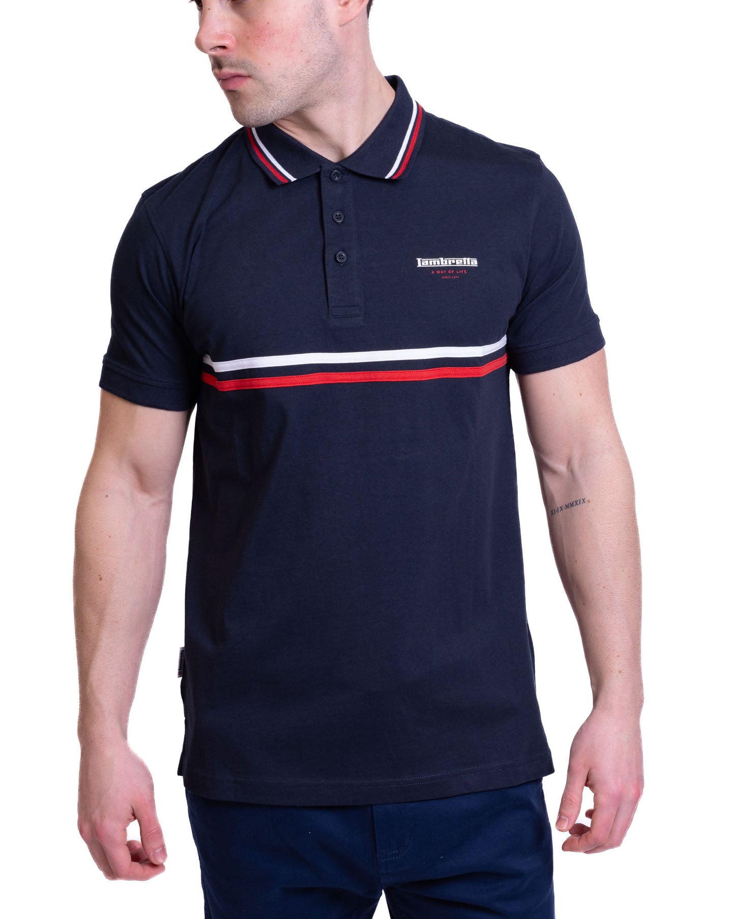 Classic Stripe Polo