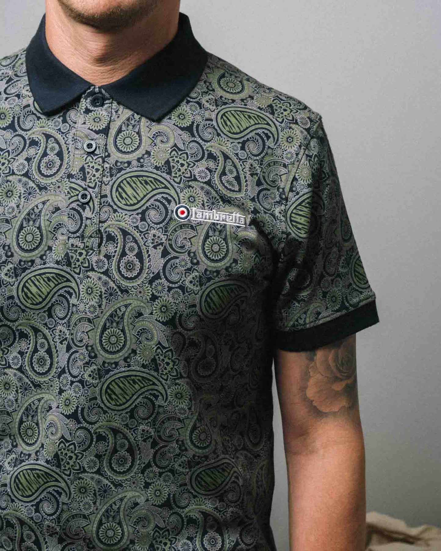 Paisley Brand Polo