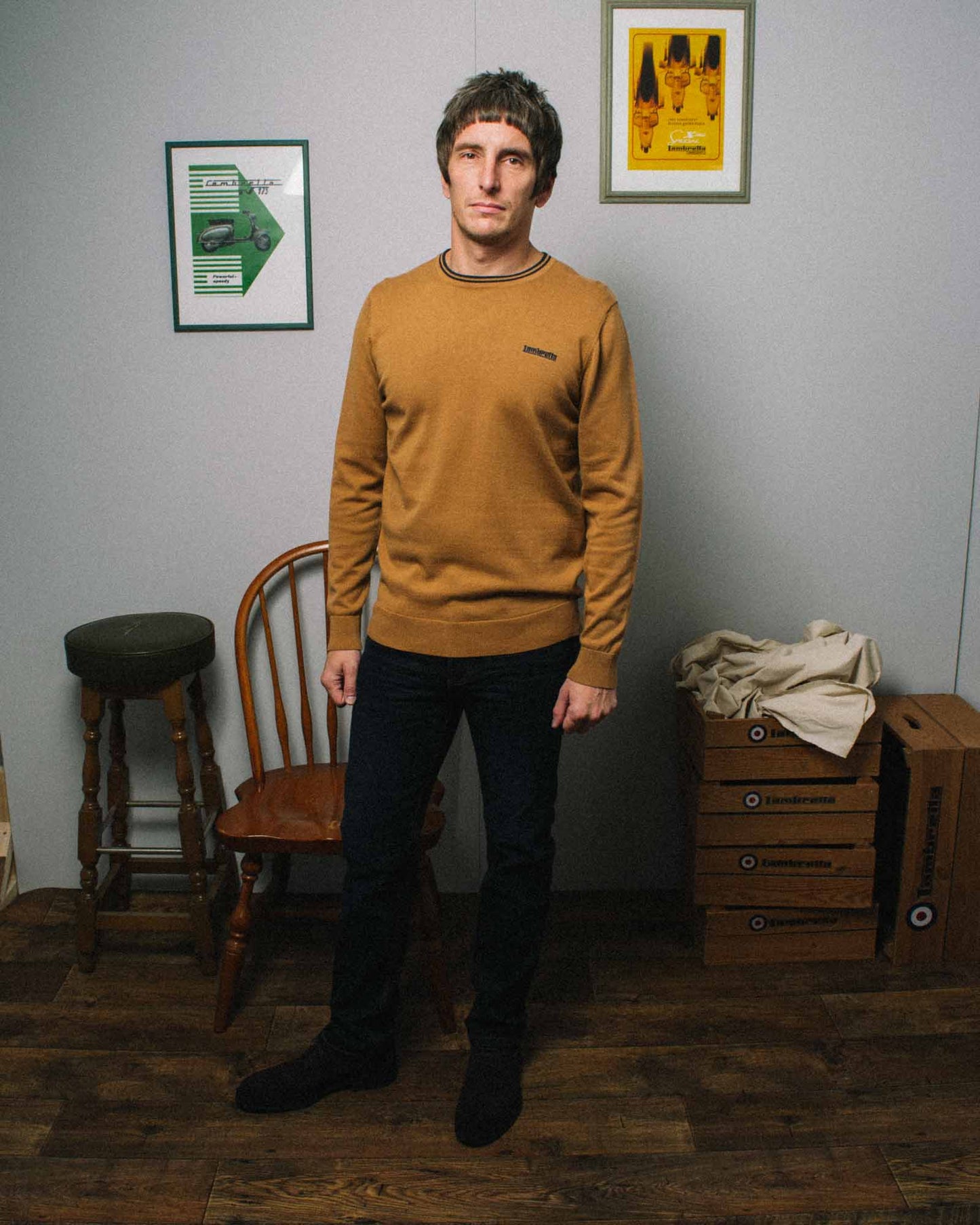 Tipped Knitted Jumper