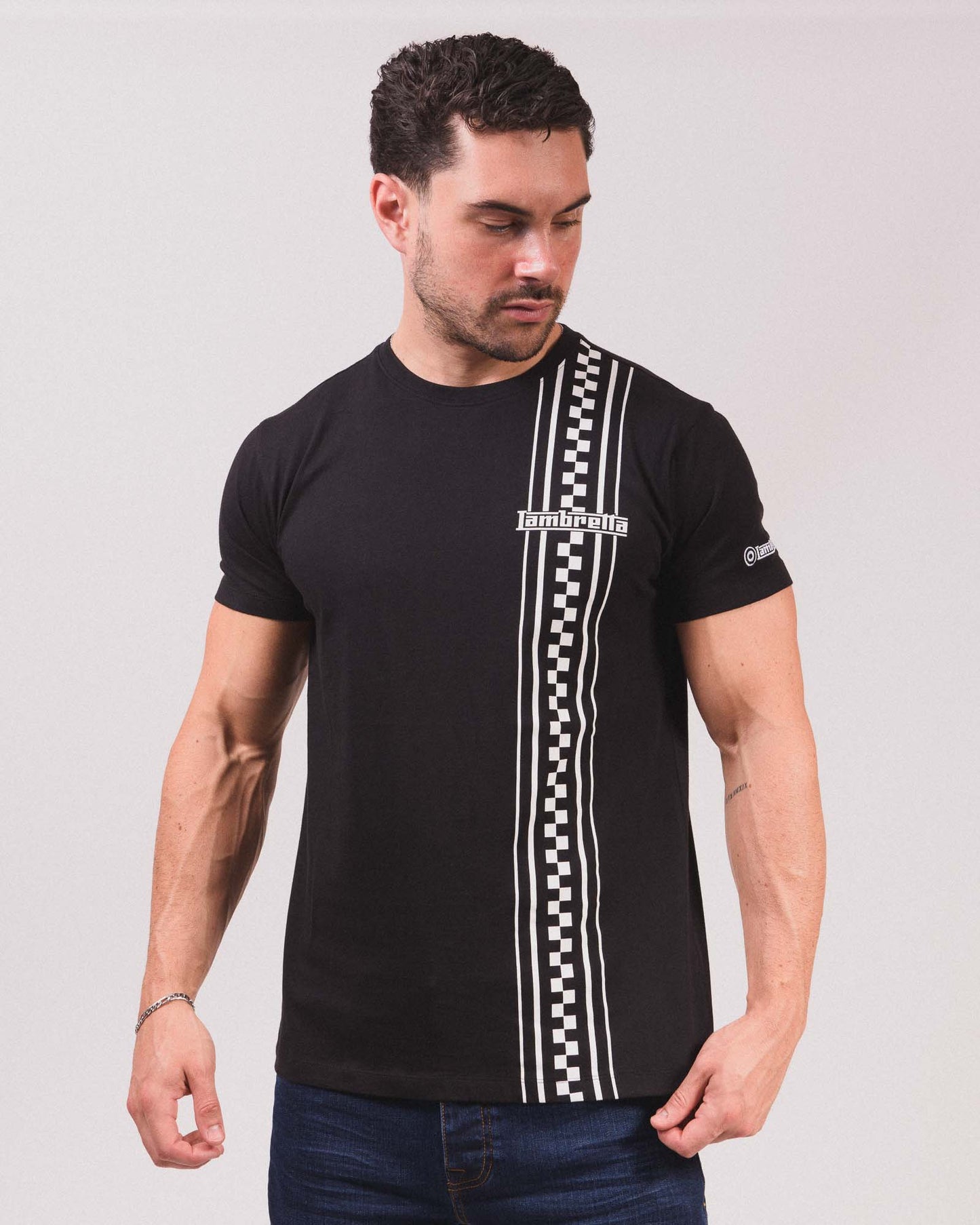 Two Tone Stripe Tee