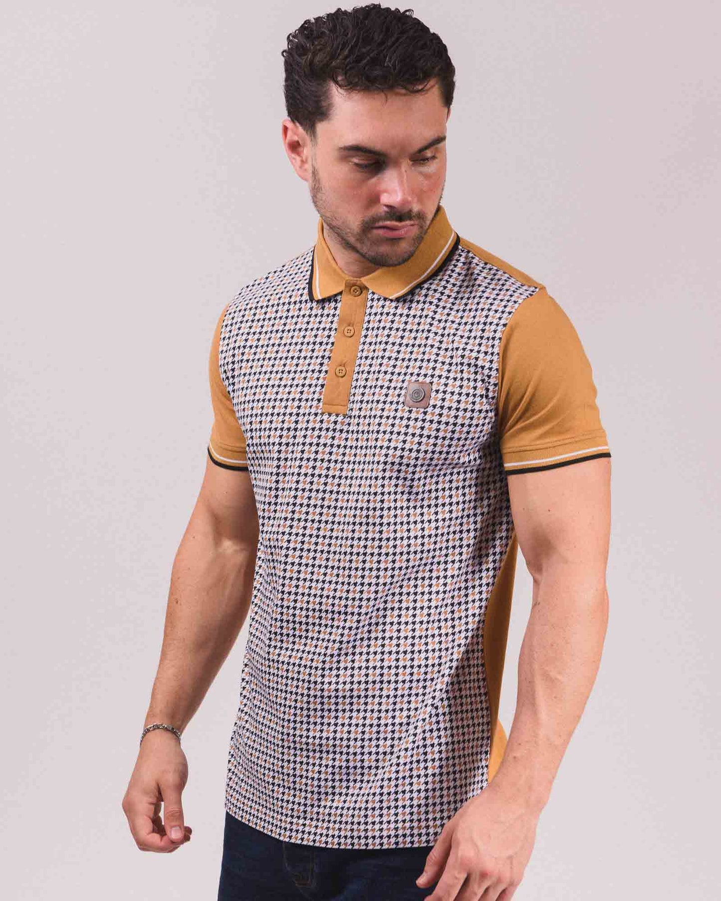 Houndstooth Polo