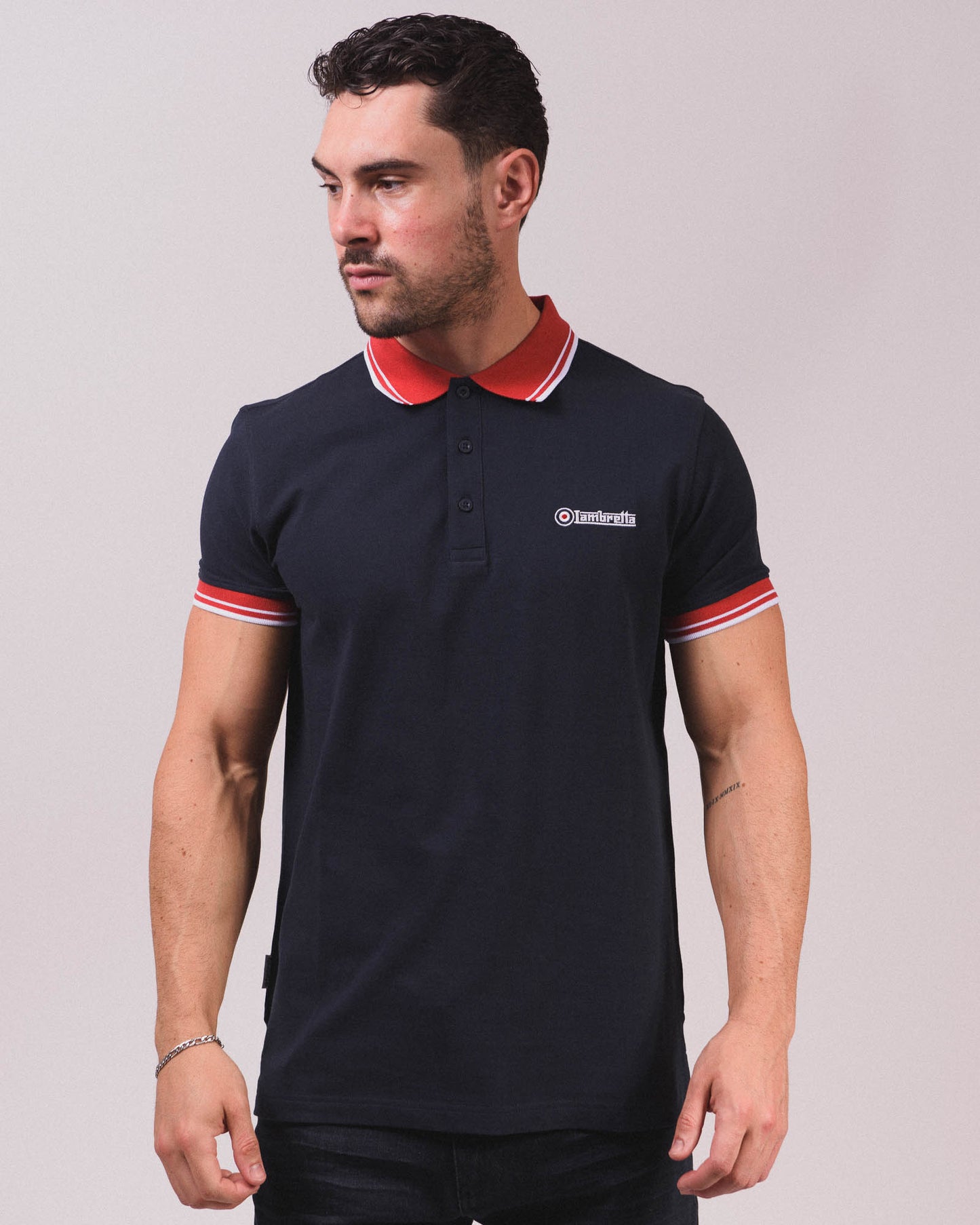 Contrast Tipped Polo