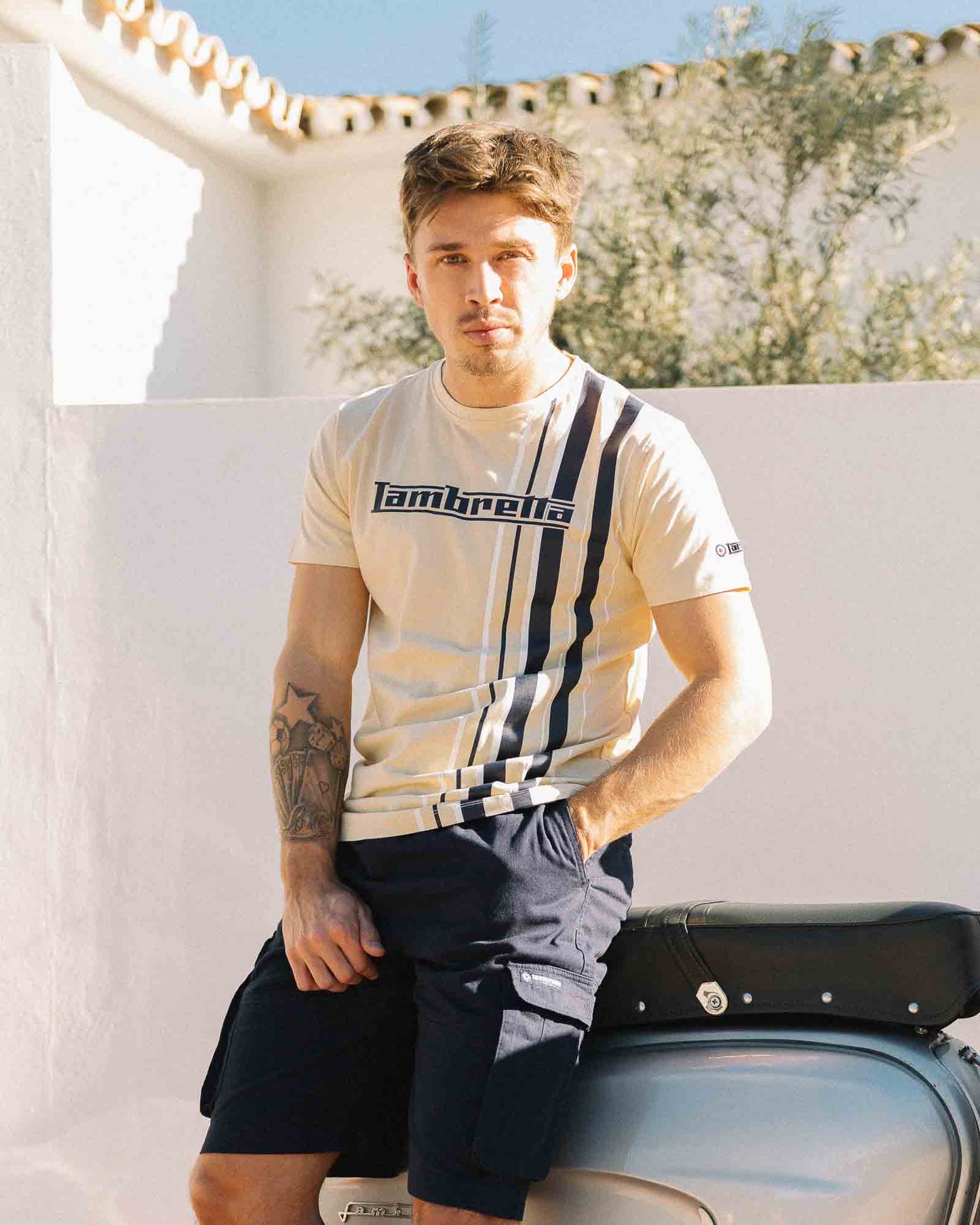 Racing Stripe Tee