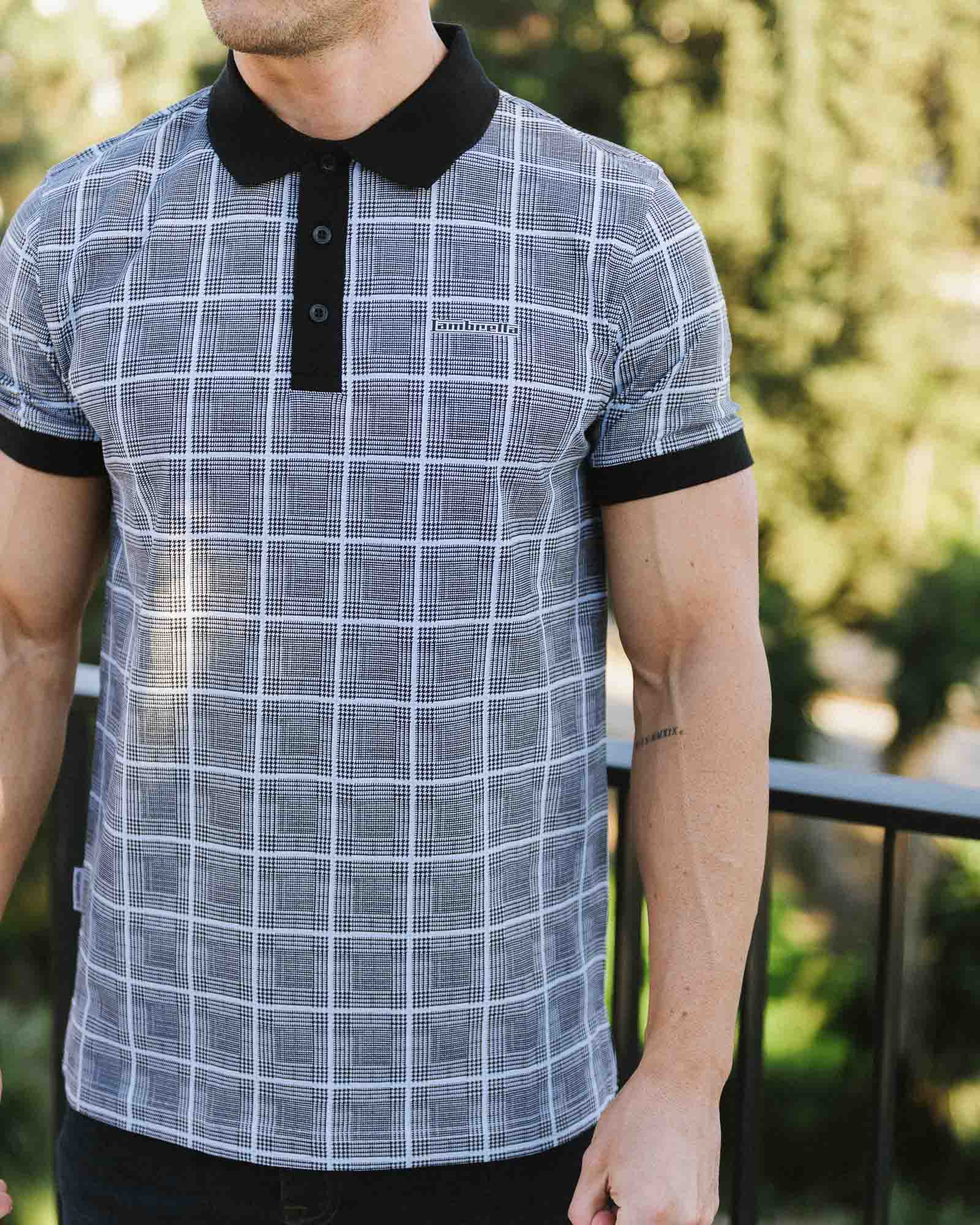 POW Check Polo – Lambretta Clothing1