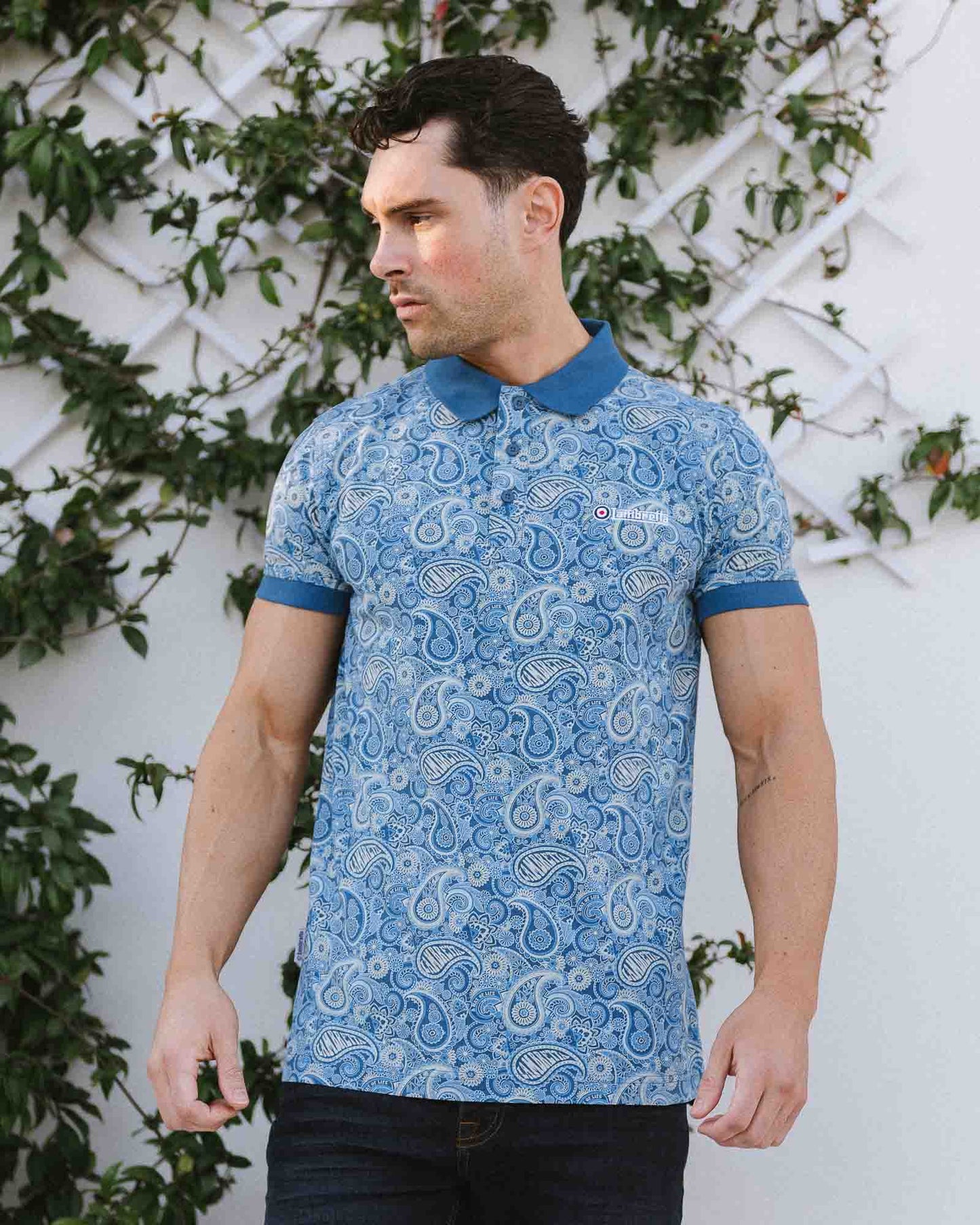 Paisley Brand Polo