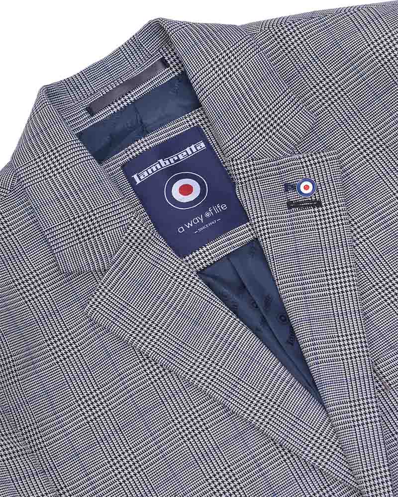 George POW Check Blazer