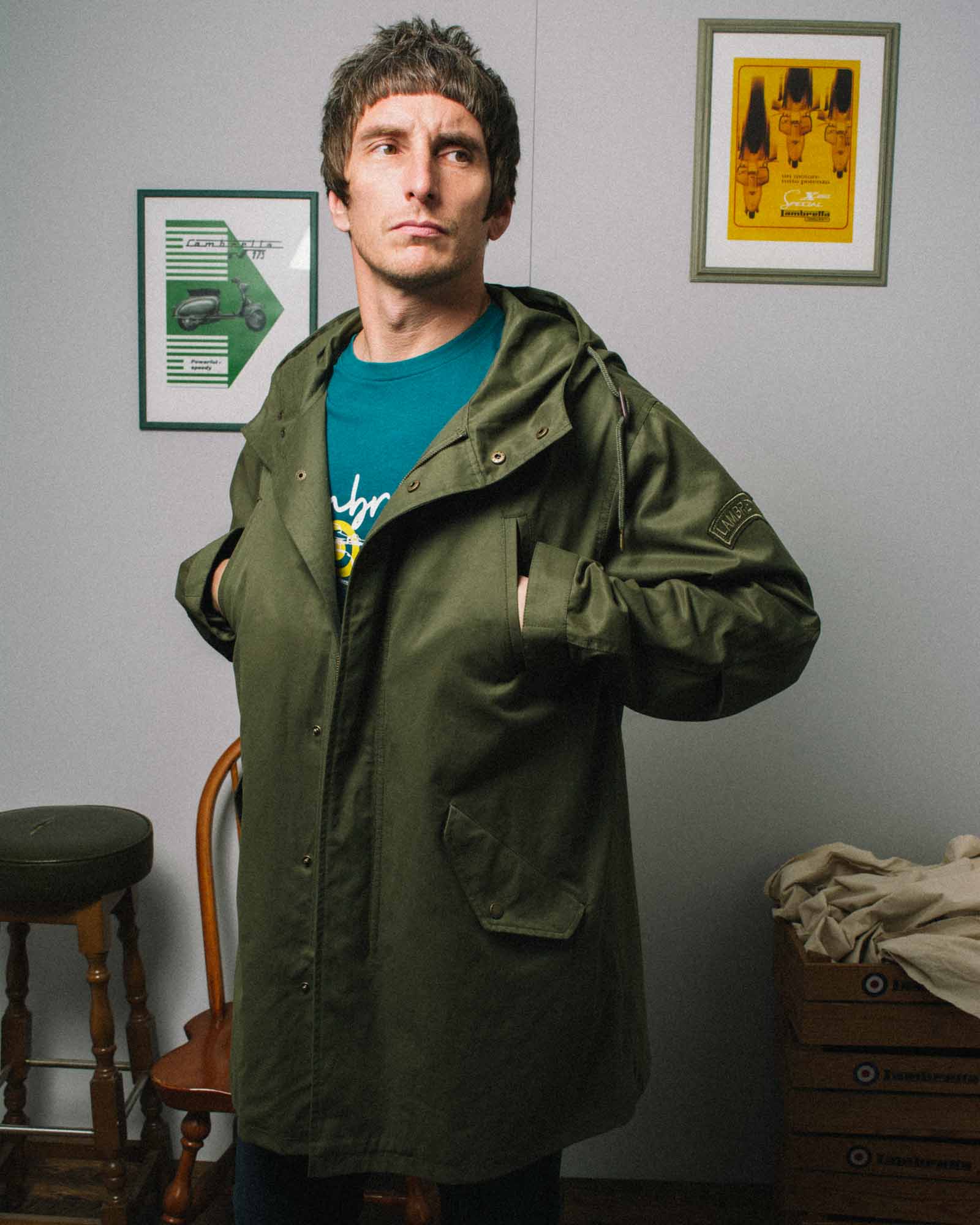 Shower Resistant Parka – Lambretta Clothing