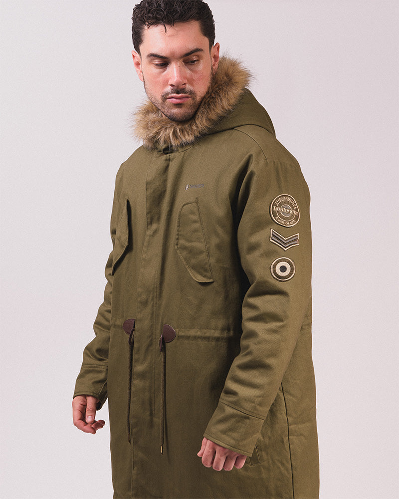 Cotton Canvas Parka