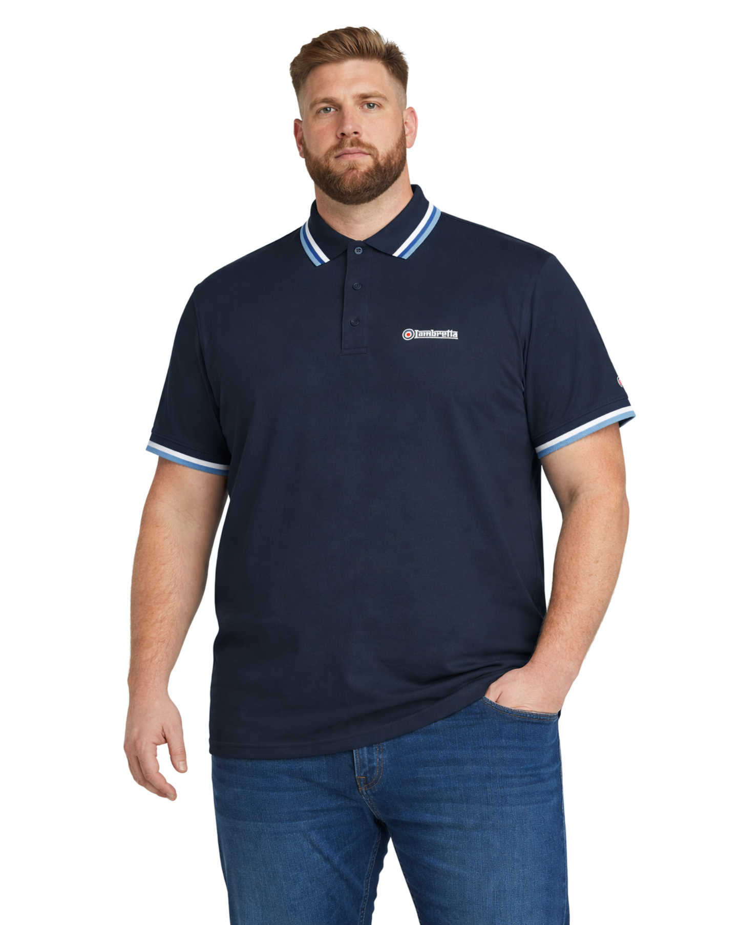 Big & Tall Triple Tipped Polo