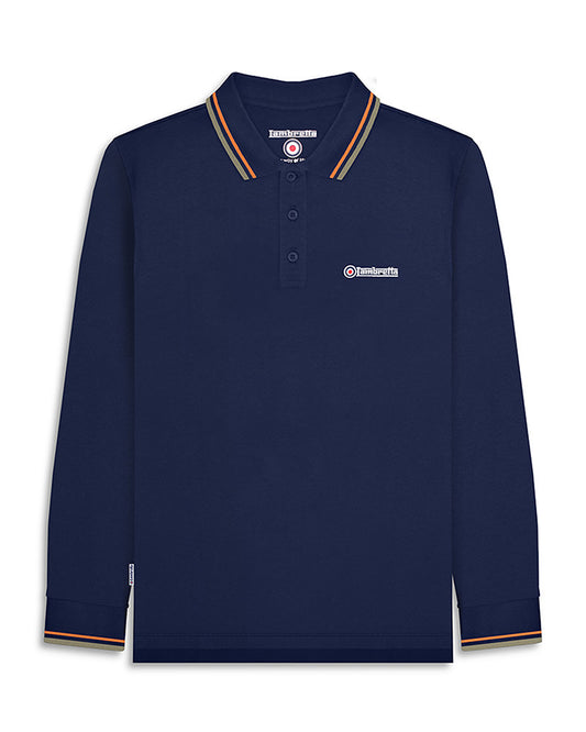 Big & Tall L/S Twin Tipped Polo