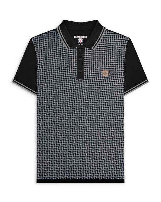 Big & Tall Houndstooth Polo