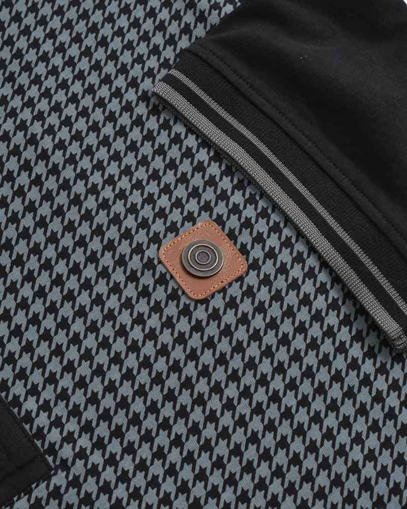 Big & Tall Houndstooth Polo