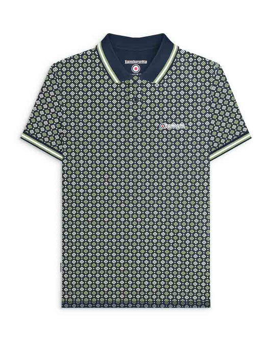 Big & Tall Geo AOP Polo