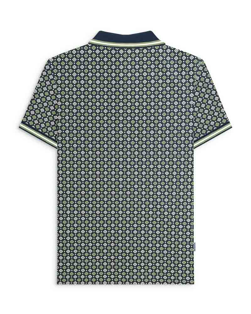 Big & Tall Geo AOP Polo
