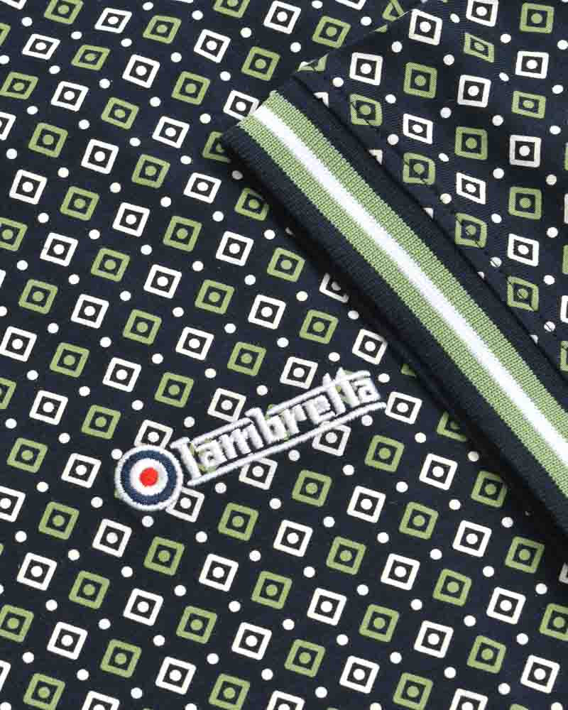 Big & Tall Geo AOP Polo