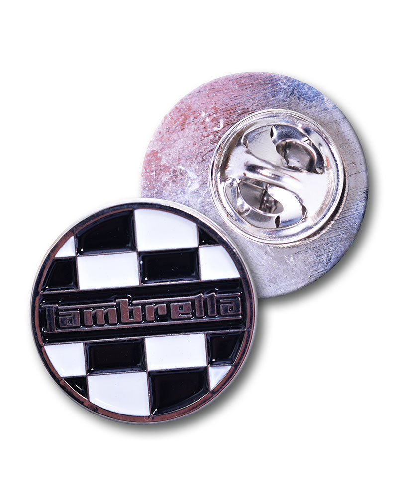 Checker Pin Badge