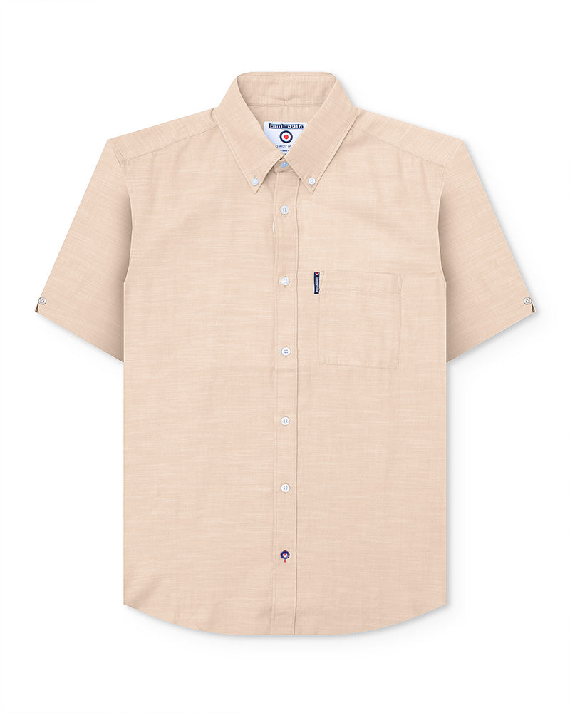 S/S Plain Dobby Shirt