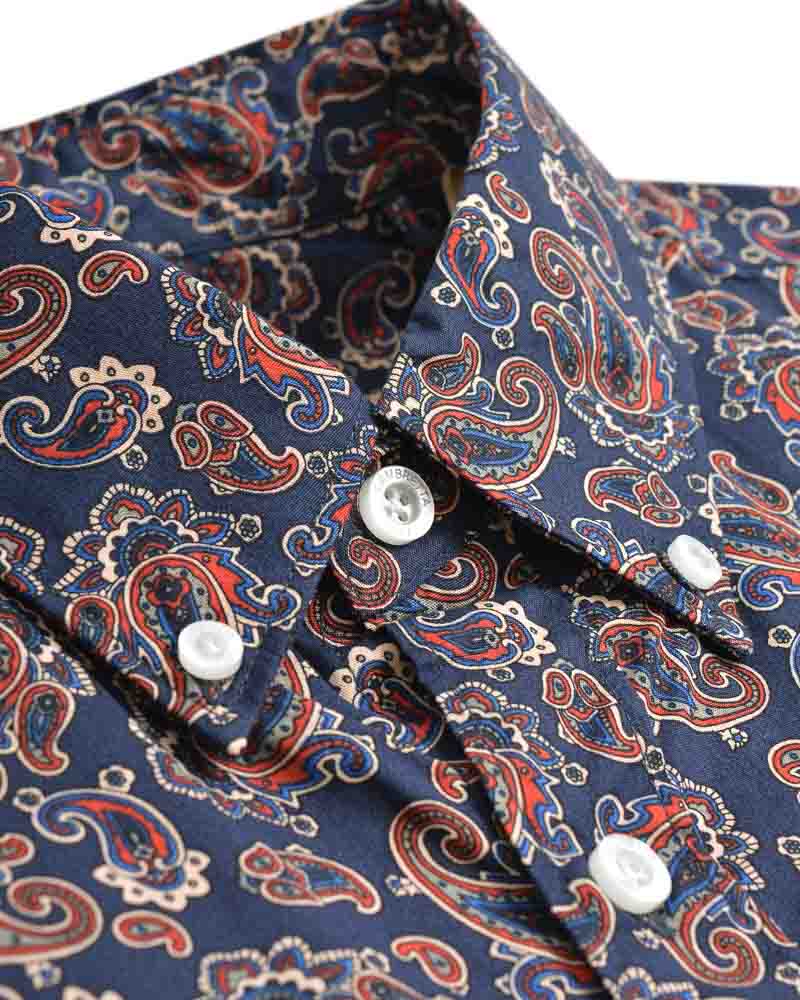 L/S Paisley Shirt – Lambretta Clothing