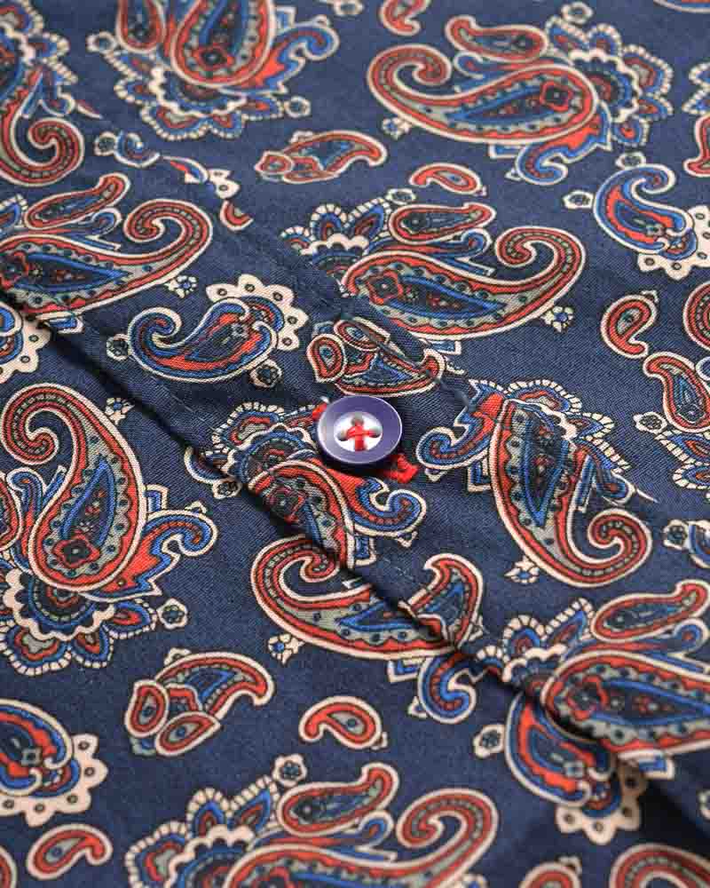 L/S Paisley Shirt – Lambretta Clothing