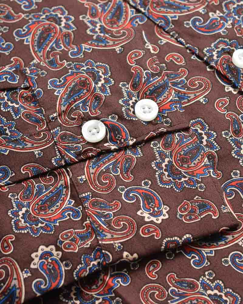L/S Paisley Shirt – Lambretta Clothing