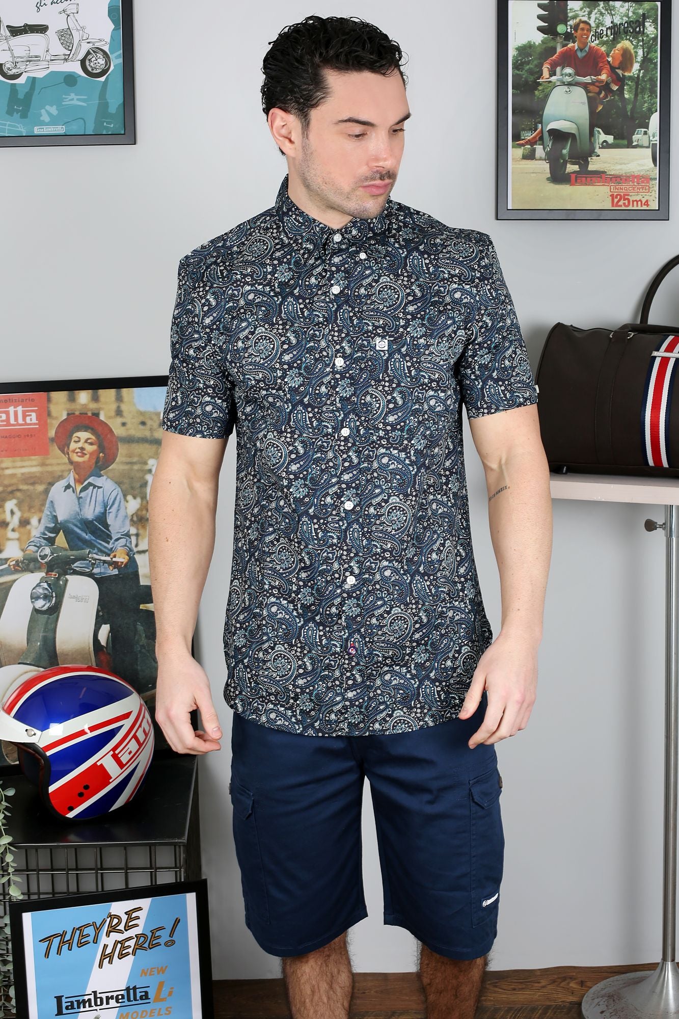 S/S Paisley Shirt