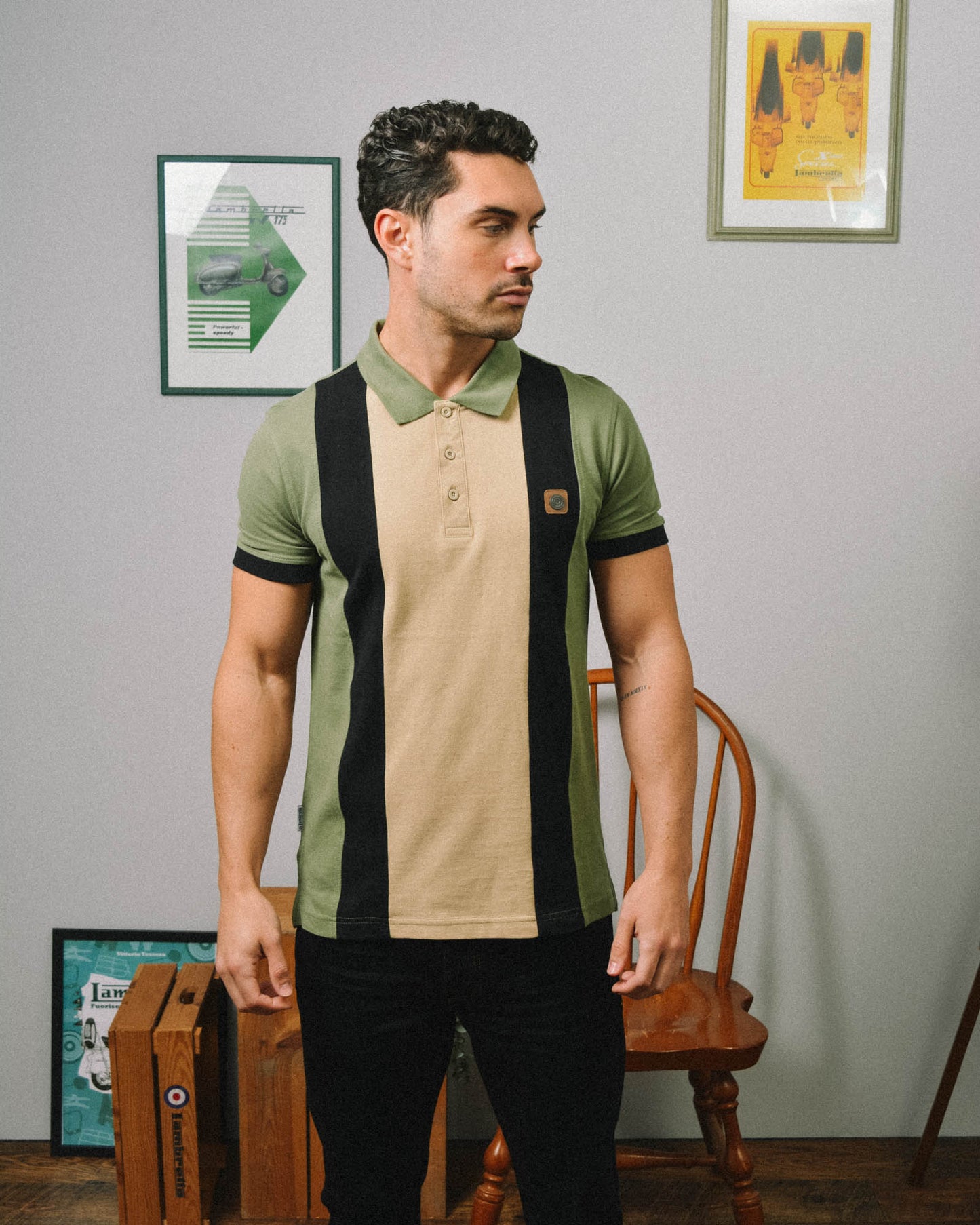 Vintage Panel Polo