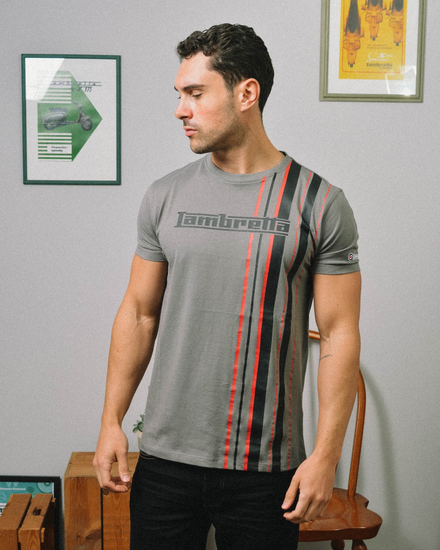 Racing Stripe Tee