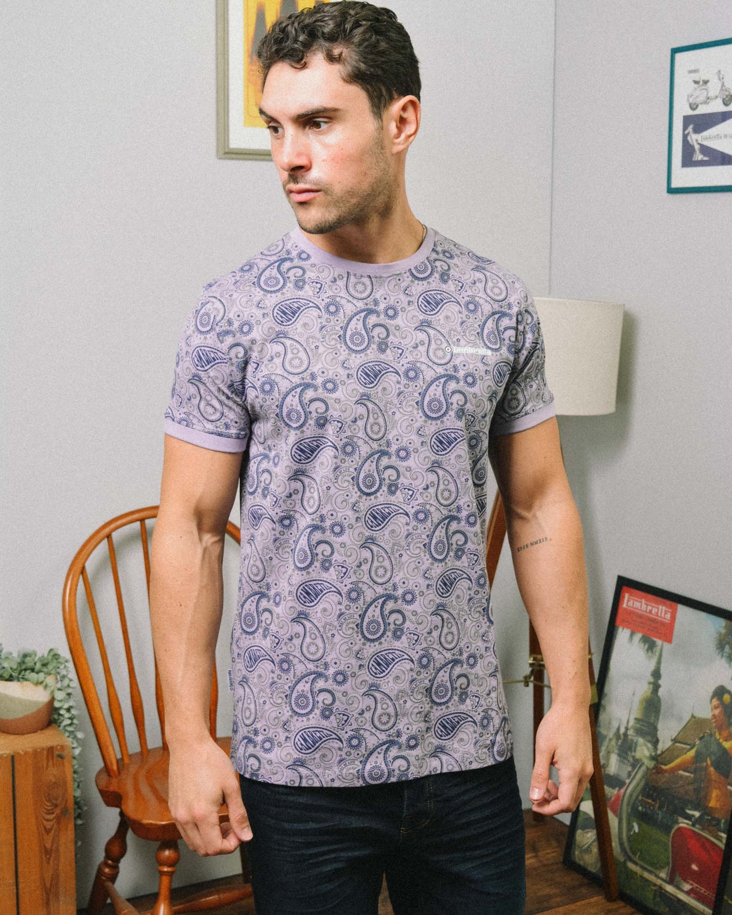 Paisley Brand Tee