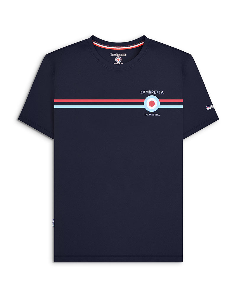 Classic Stripe Tee – Lambretta Clothing