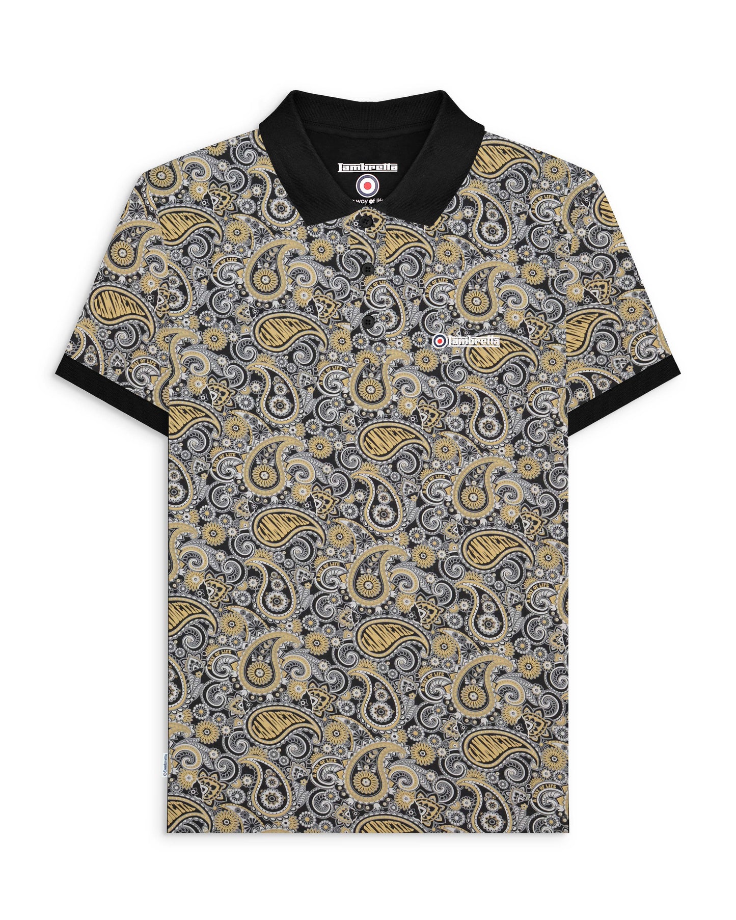 Paisley Brand Polo