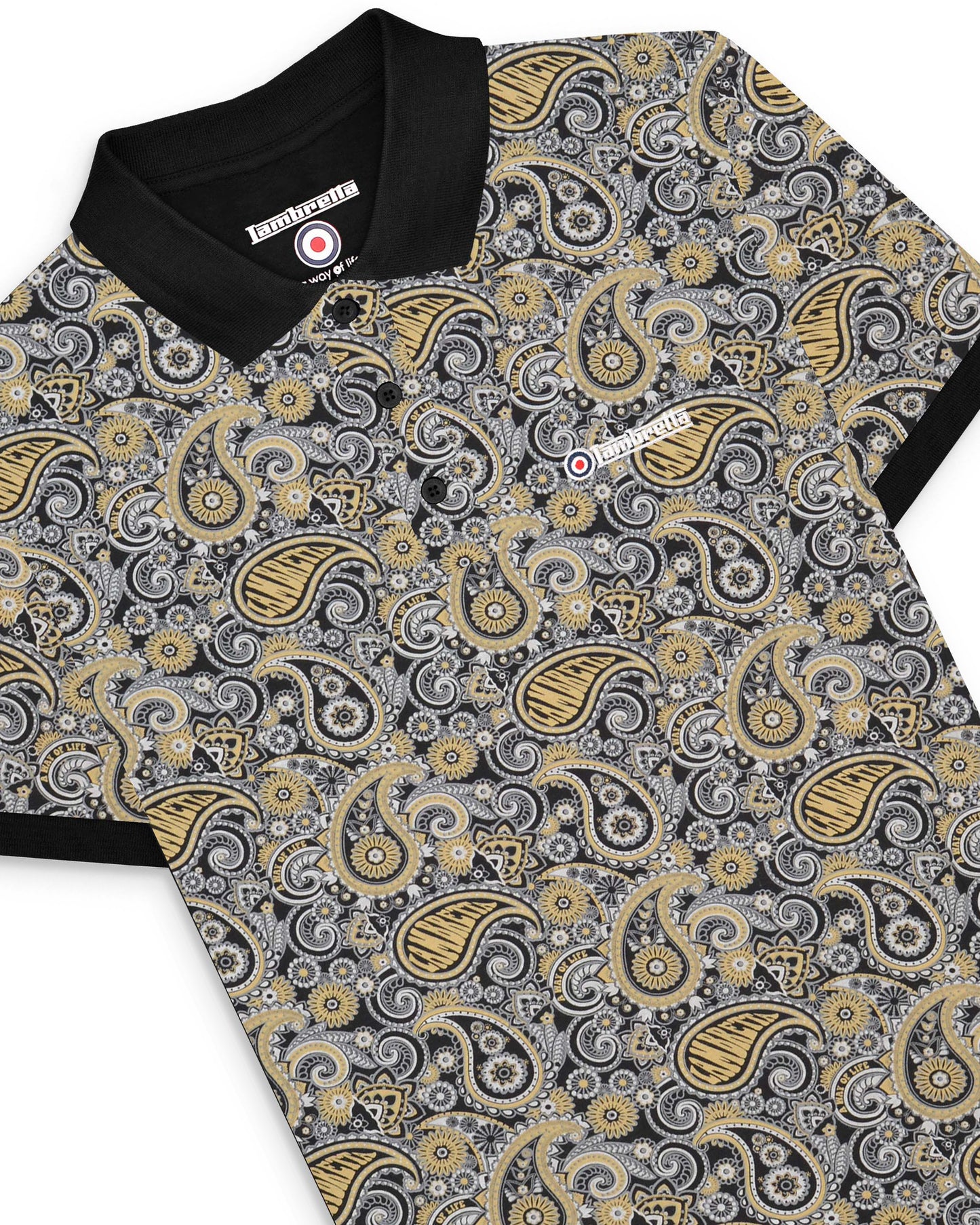 Paisley Brand Polo