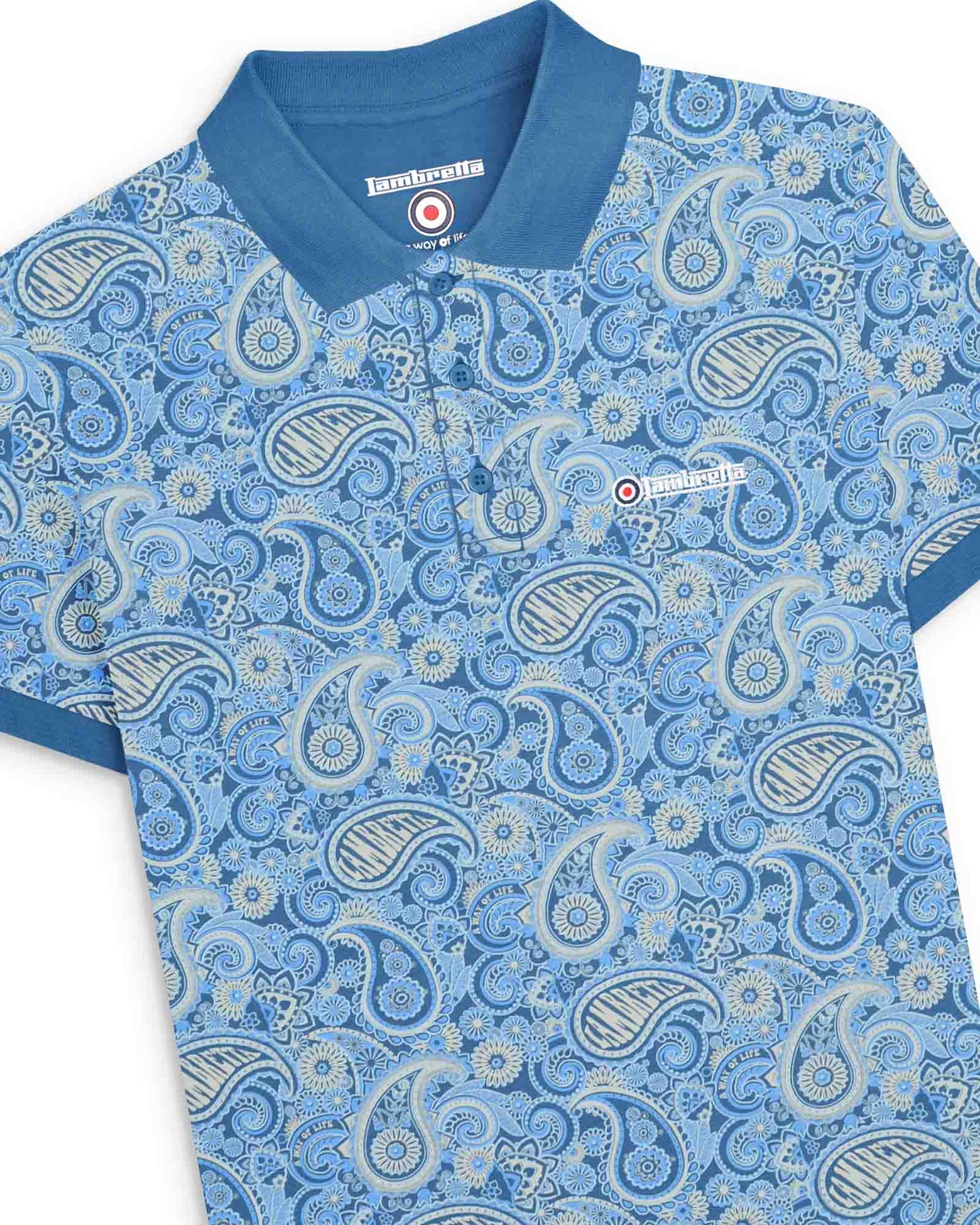 Paisley Brand Polo