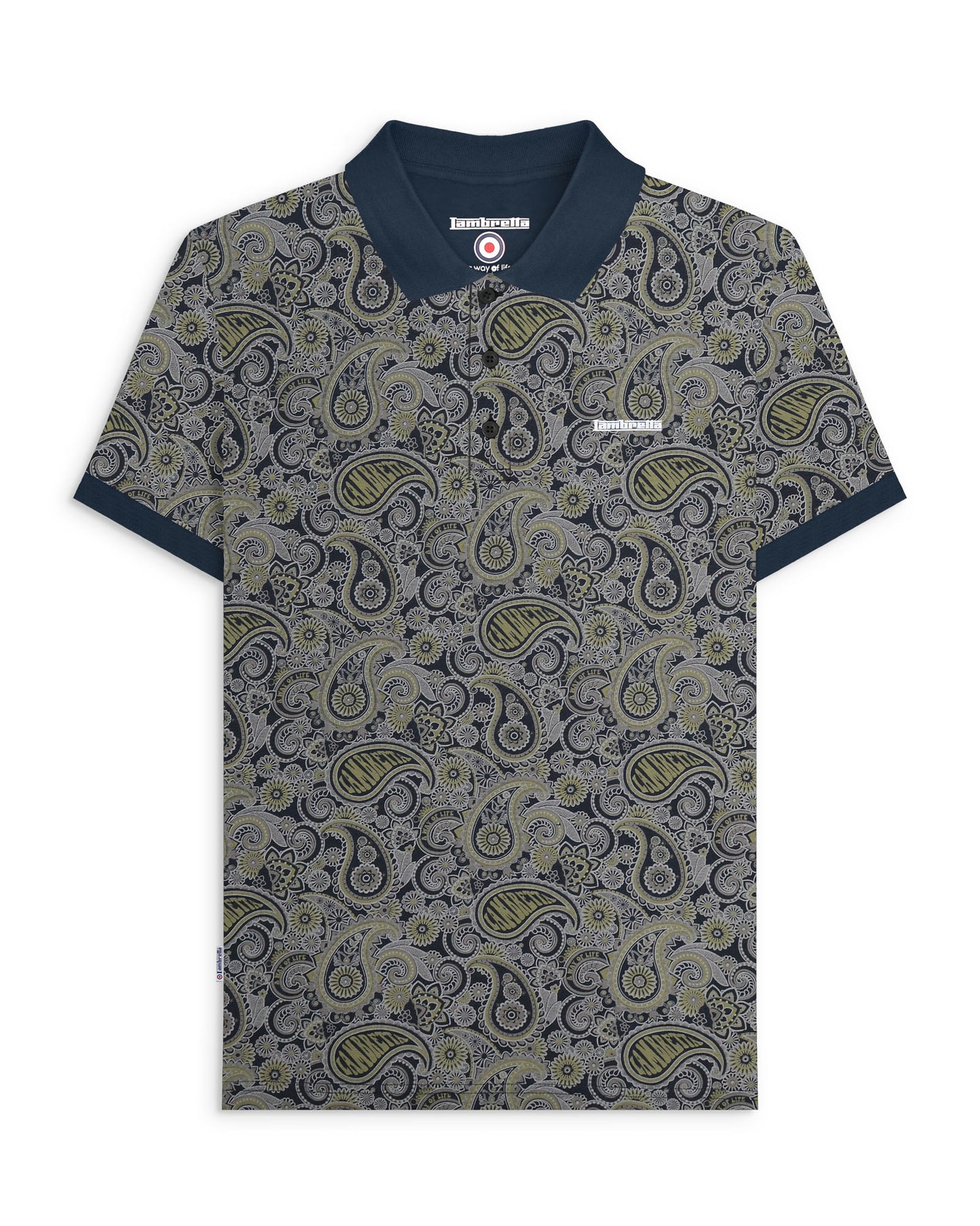 Paisley Brand Polo