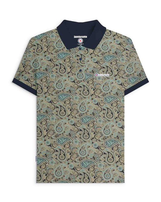 Paisley Brand Polo
