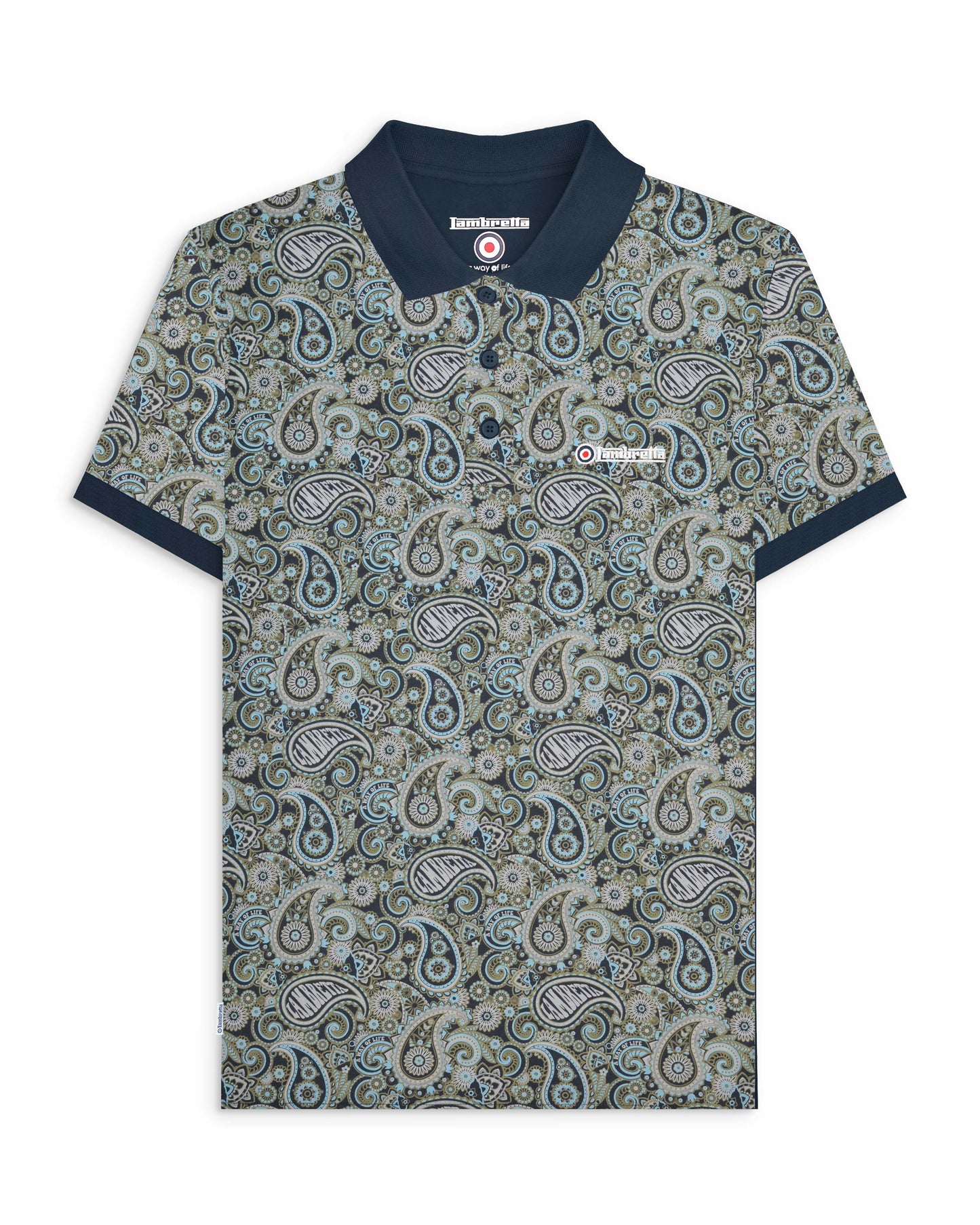 Paisley Brand Polo