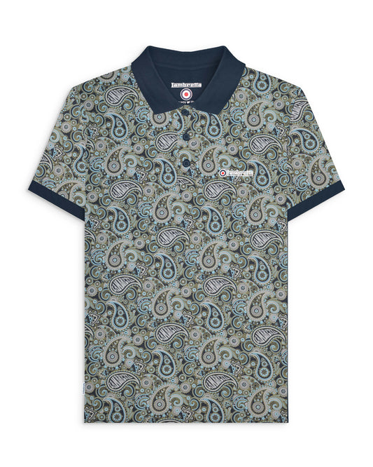 Paisley Brand Polo