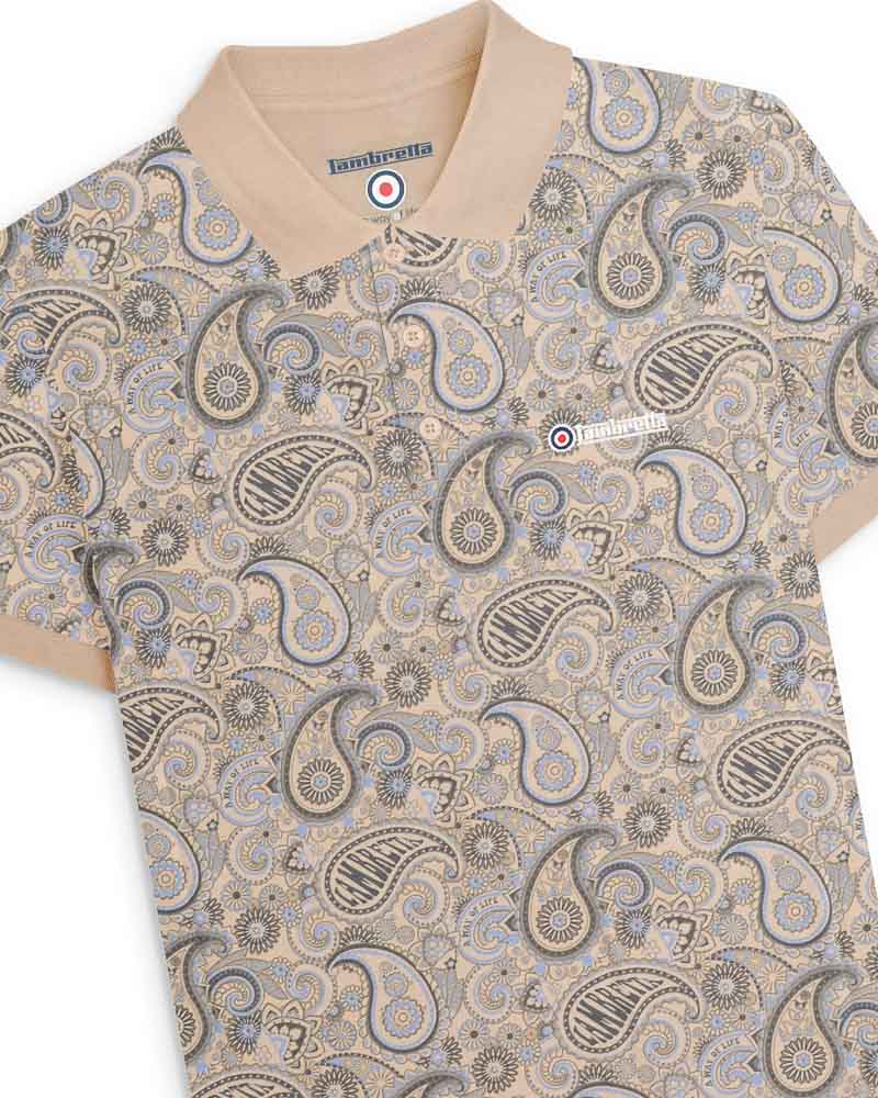 Paisley Brand Polo