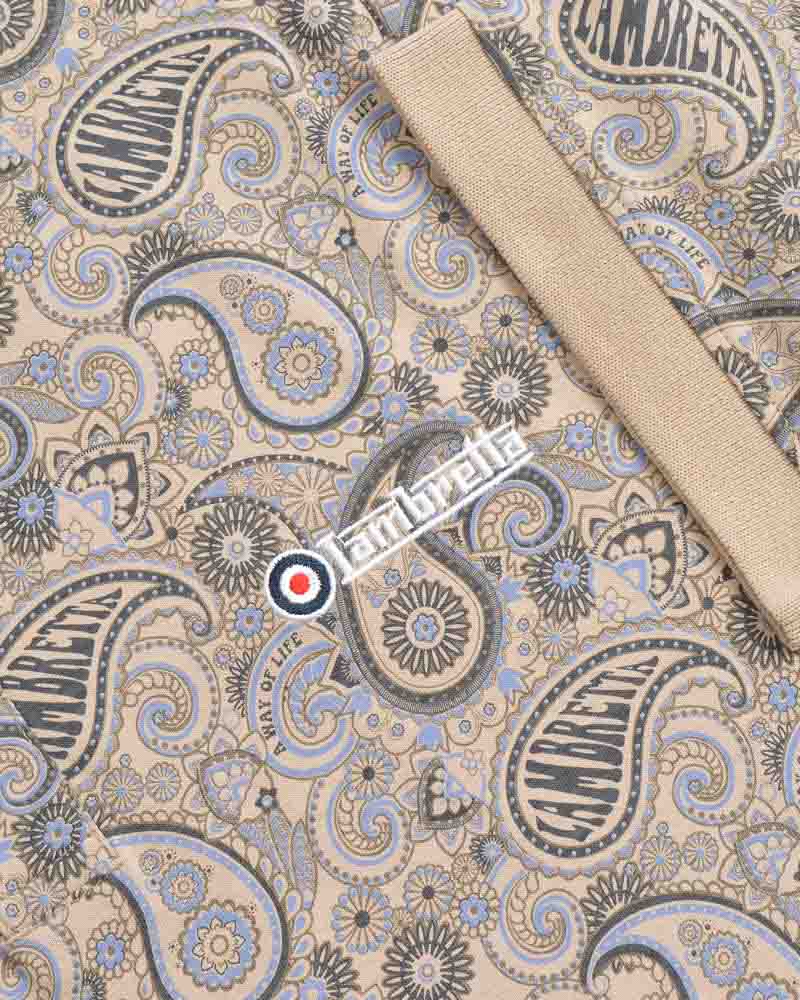 Paisley Brand Polo