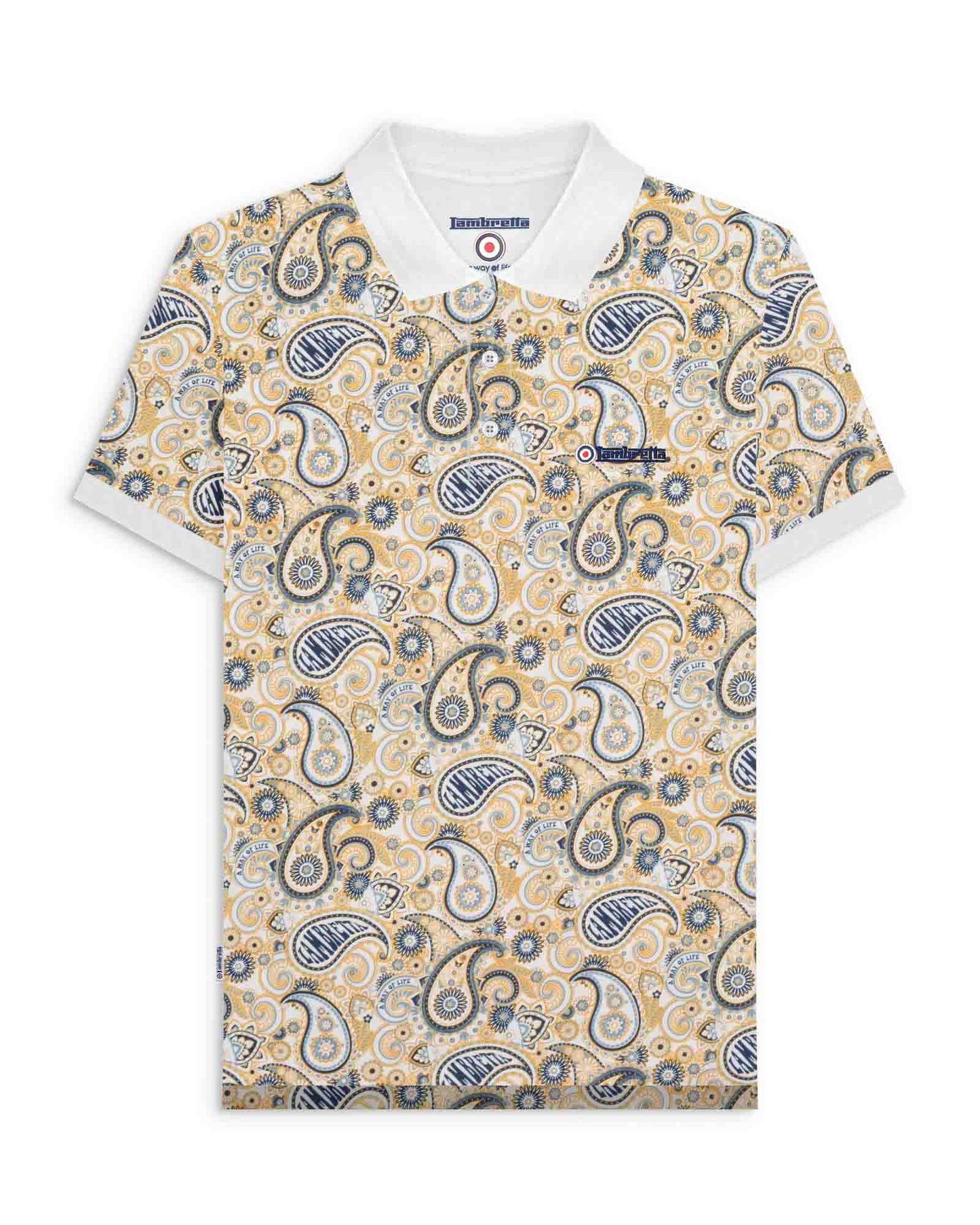 Paisley Brand Polo