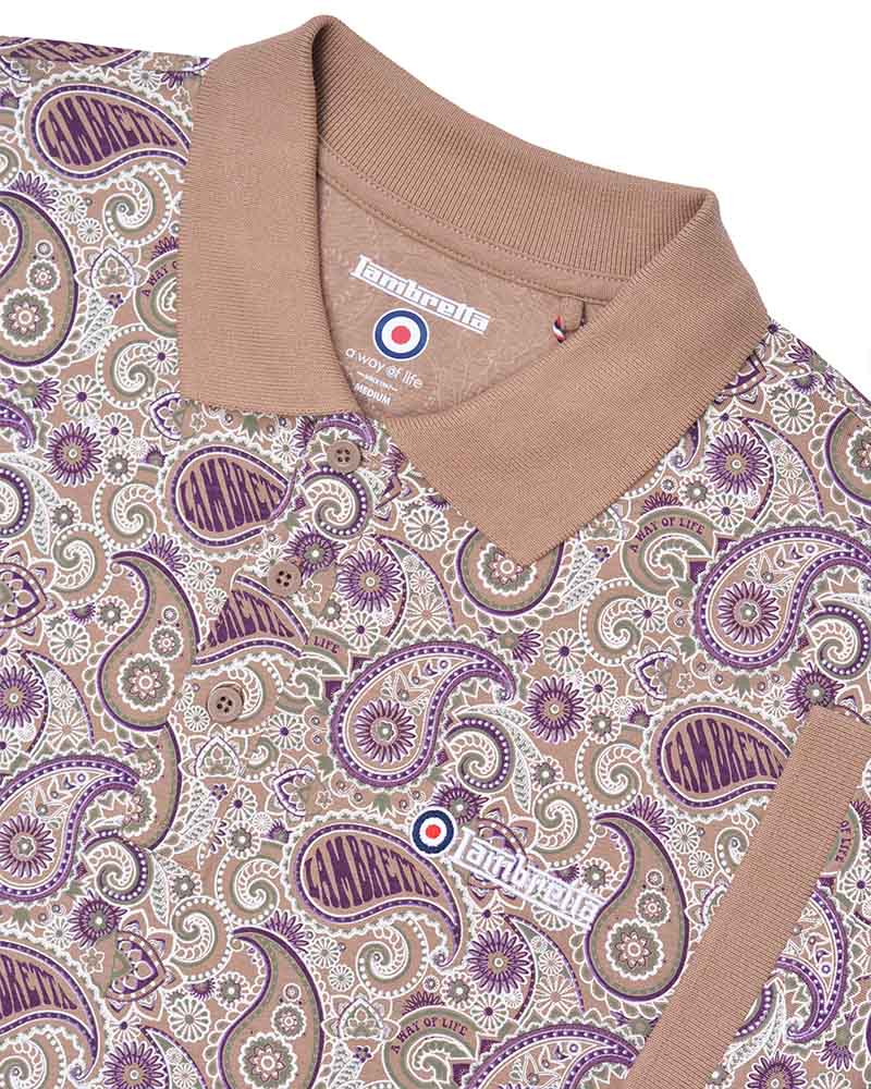 Paisley Brand Polo