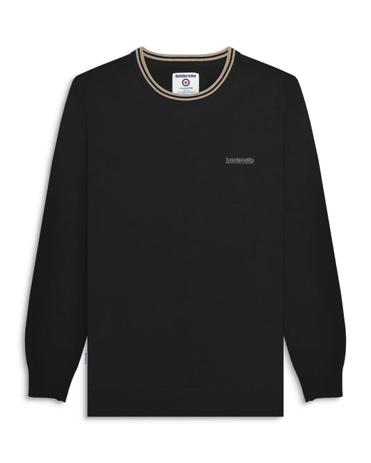 Tipped Knitted Jumper