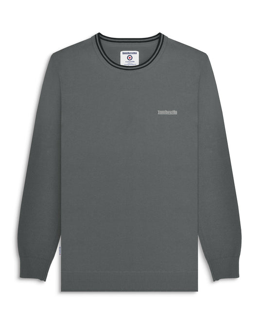 Tipped Knitted Jumper
