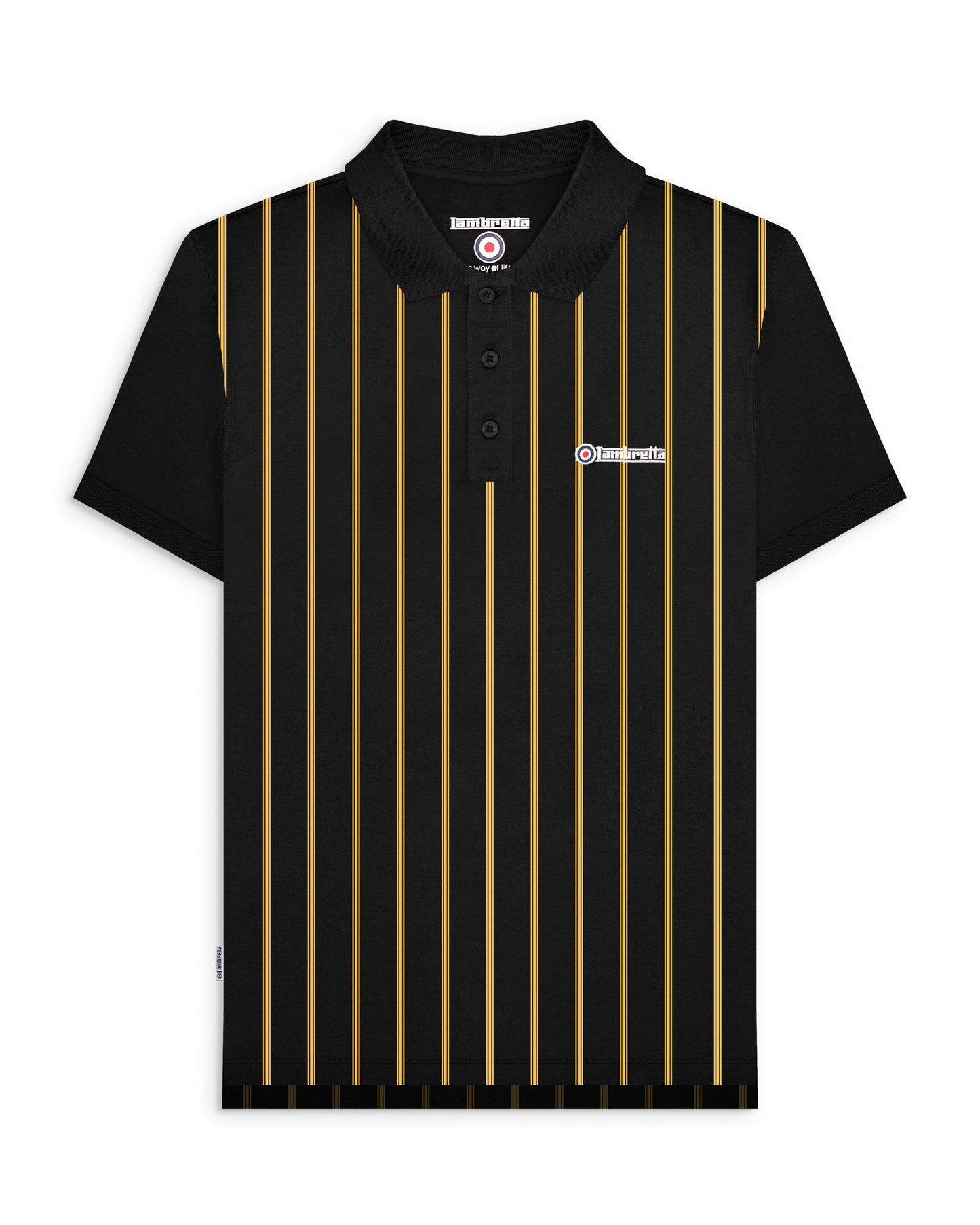 Pinstripe Polo