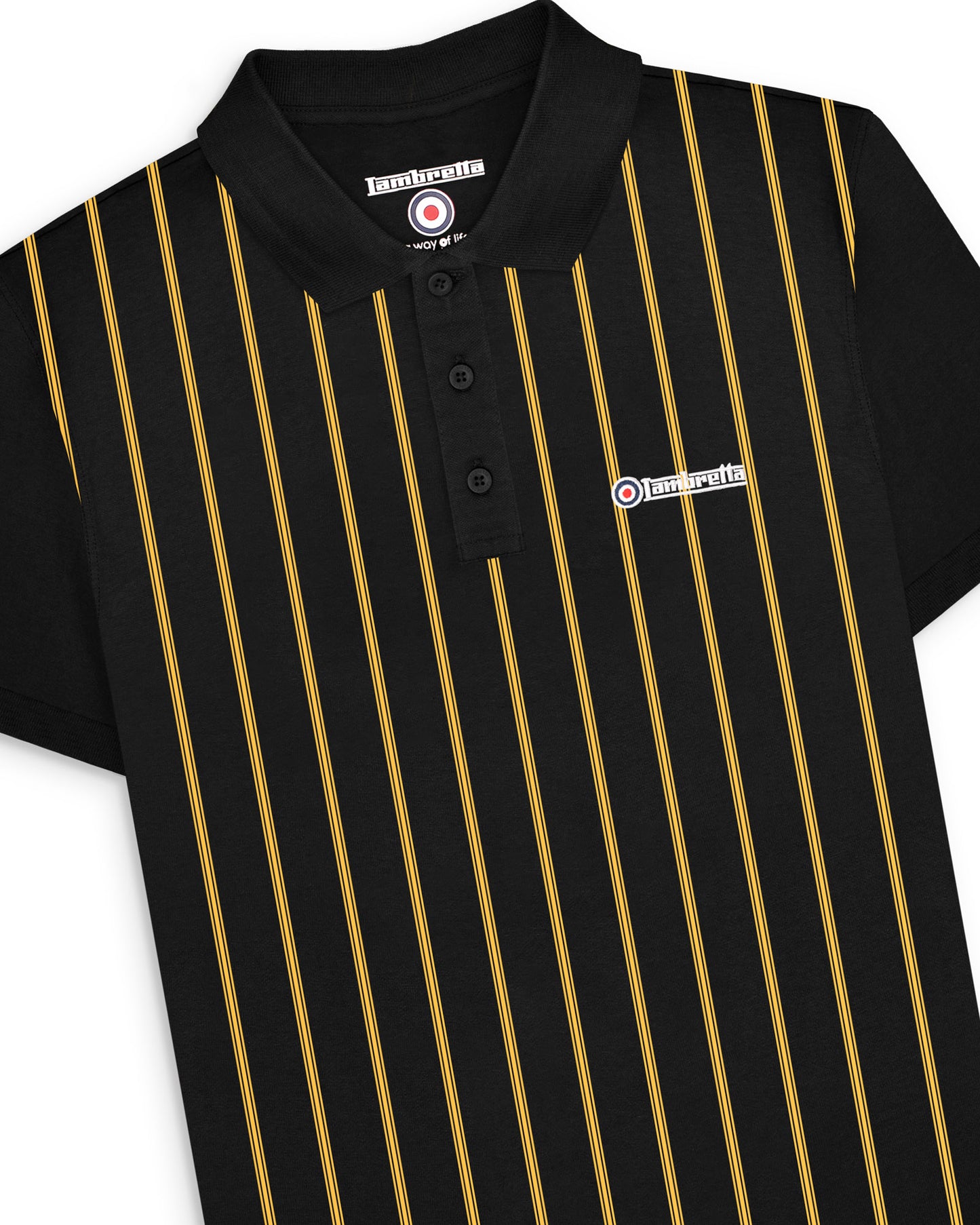 Pinstripe Polo