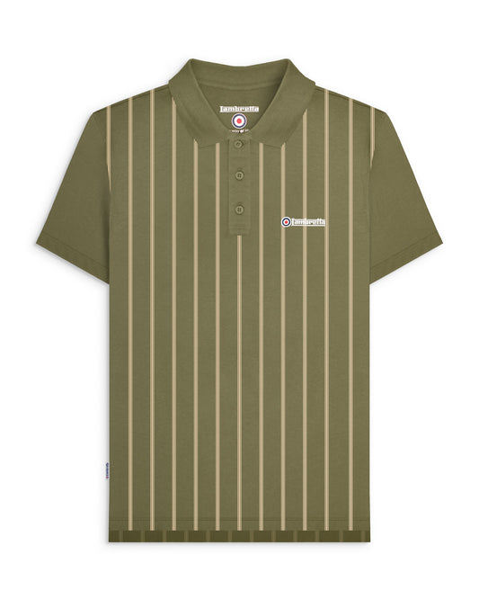 Pinstripe Polo