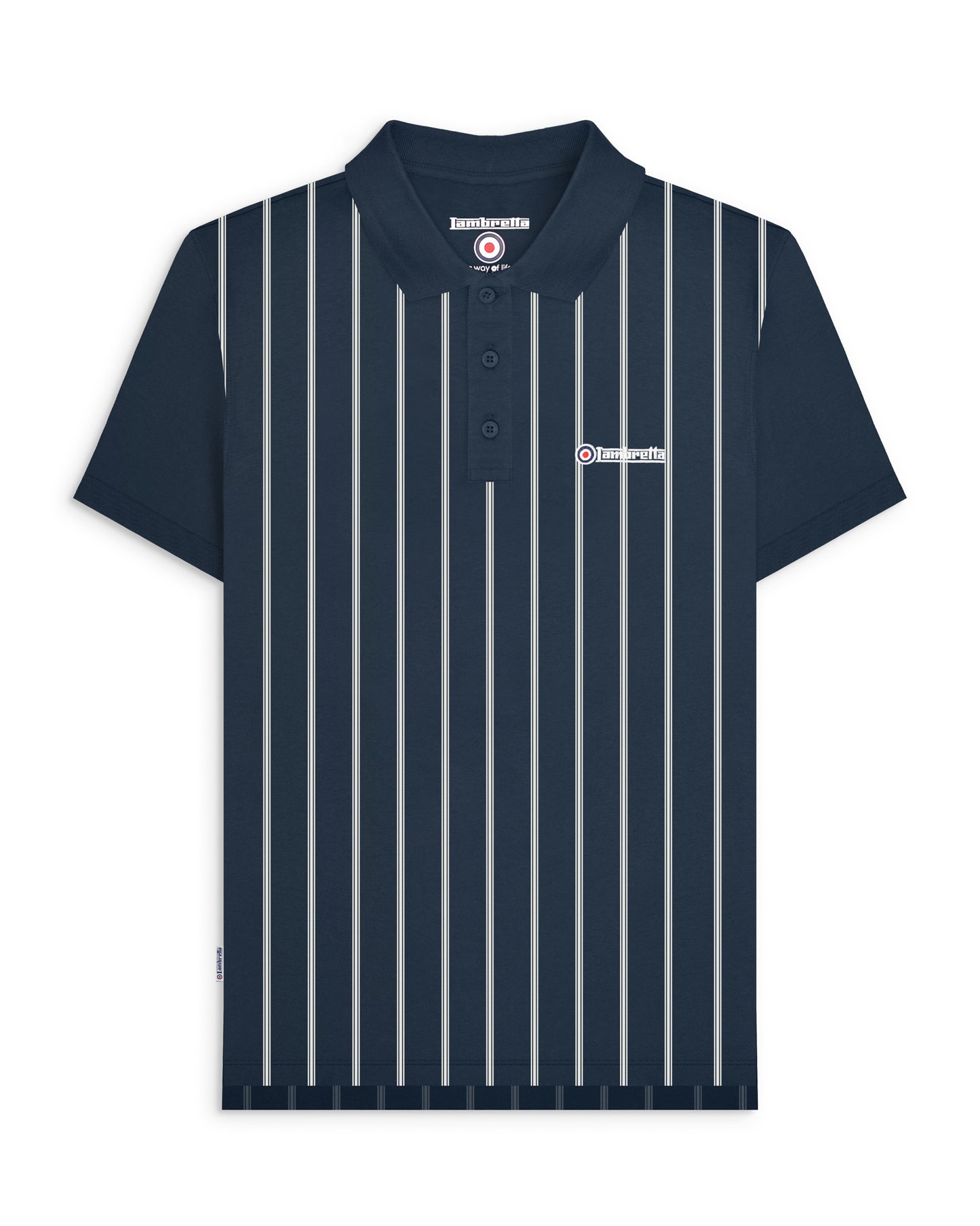 Pinstripe Polo