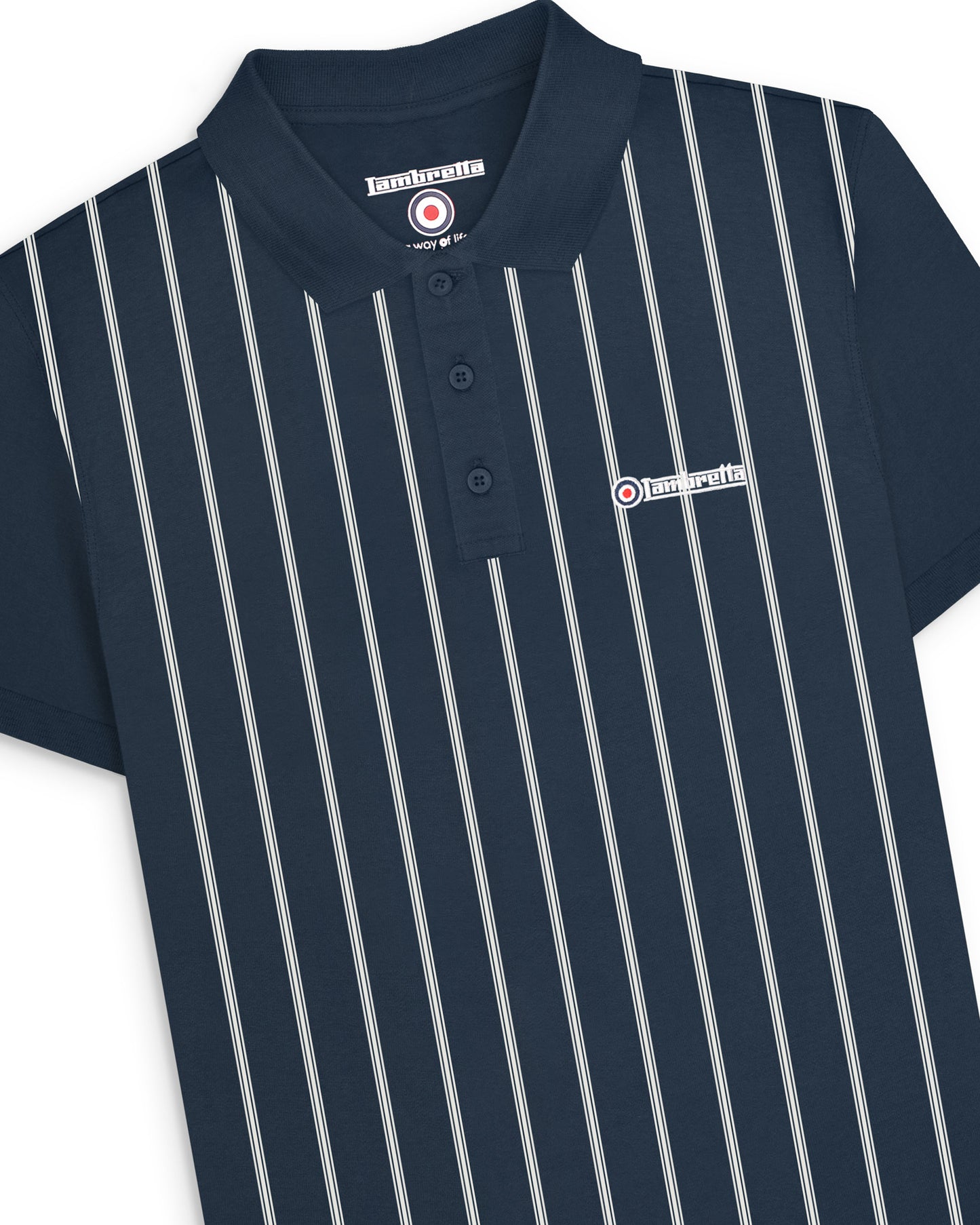 Pinstripe Polo